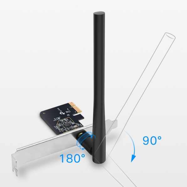 Archer T2E Adaptador PCI Express inalámbrico de doble banda AC600 - Imagen 2