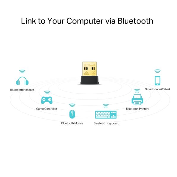 Archer T2UB Nano Adaptador USB AC600 Nano Wi-Fi Bluetooth 4.2 - Imagen 3