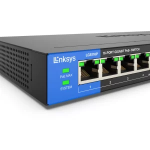 LGS116P Business Switch – 16 Puertos