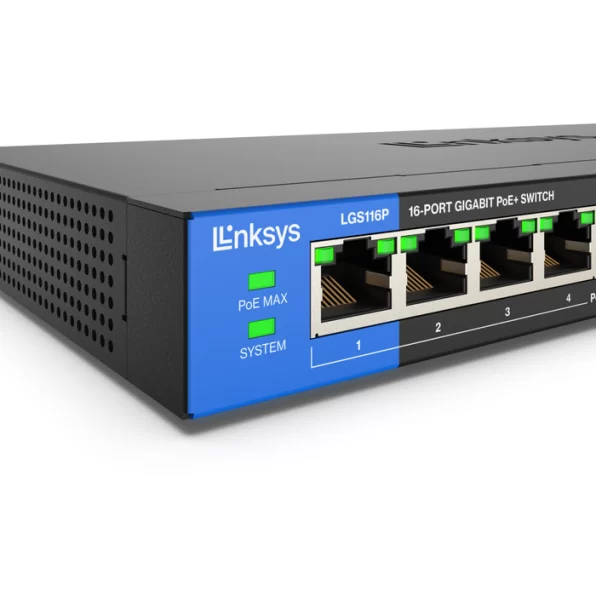 LGS116P Business Switch - 16 Puertos - Imagen 2
