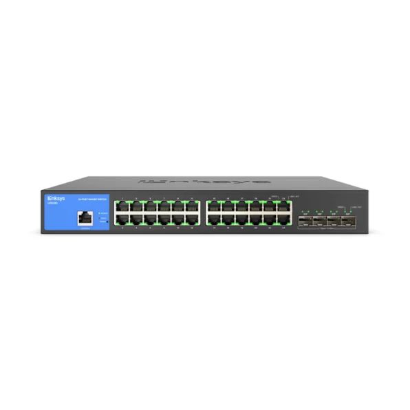 LGS328C  Linksys Conmutador empresarial - 24 puertos - Imagen 3