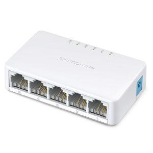 MS105 Mercusys 5-Port 10/100Mbps Desktop Switch