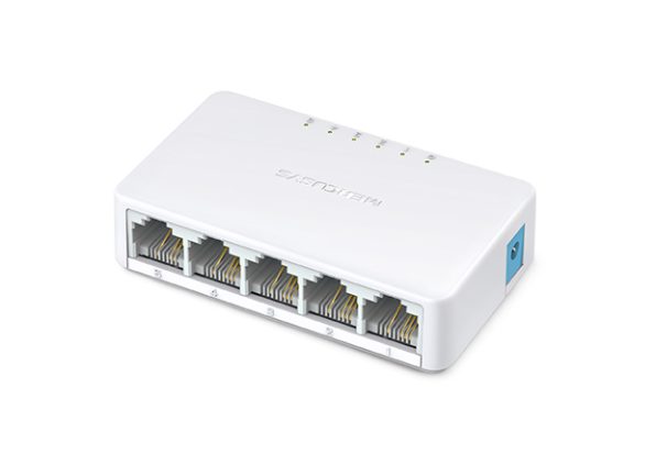 MS105 Mercusys 5-Port 10/100Mbps Desktop Switch