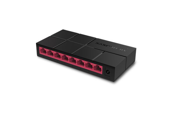 MS108G Switch de escritorio de 8 puertos a 10/100 / 1,000 Mbps