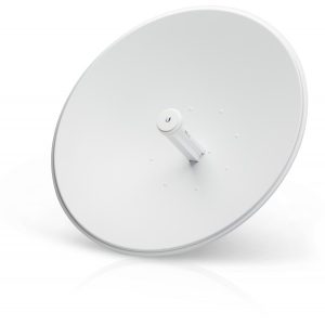 PBE-5AC-620 PowerBeam airMAX AC hasta 450 Mbps, frecuencia 5 GHz (5150 – 5875 MHz) con antena tipo plato de 29 dBi