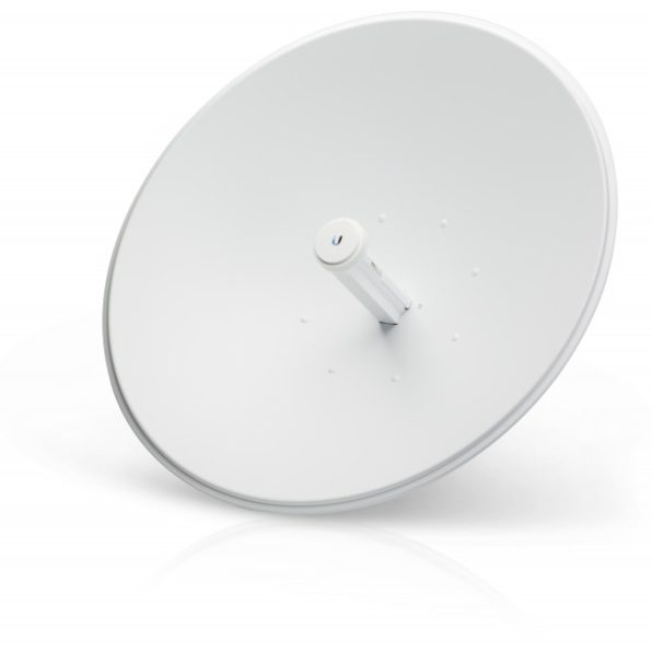 PBE-5AC-620 PowerBeam airMAX AC hasta 450 Mbps, frecuencia 5 GHz (5150 - 5875 MHz) con antena tipo plato de 29 dBi