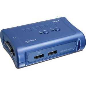 TK207K Trendnet Kit de conmutador KVM USB de 2 puertos