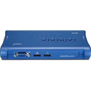 TK407K Kit de conmutador KVM USB de 4 puertos