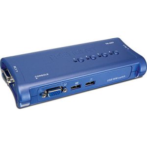 TK407K Kit de conmutador KVM USB de 4 puertos