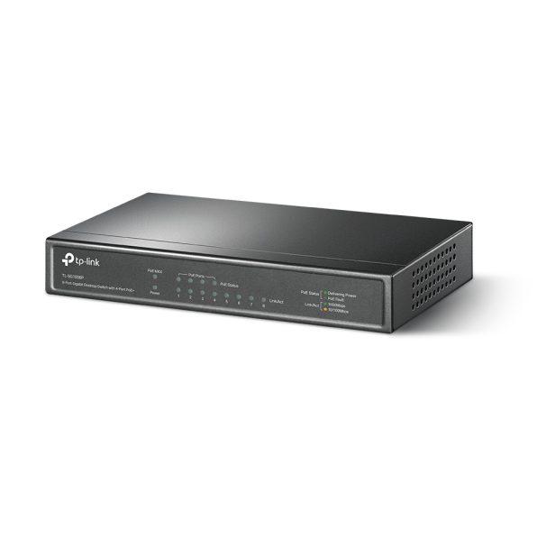 TL-SG1008P Switch de Escritorio de 8 Puertos Gigabit con 4 Puertos PoE