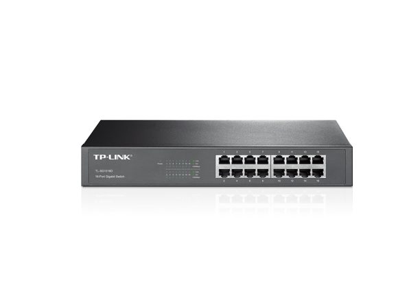 TL-SG1016D Switch con Base de Montaje / de Escritorio de 16 Puertos Gigabit