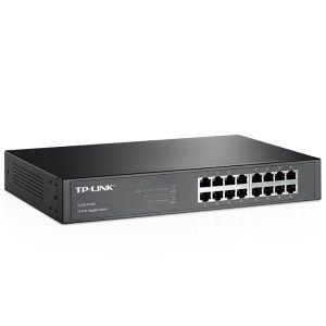 TL-SG1016D Switch con Base de Montaje / de Escritorio de 16 Puertos Gigabit