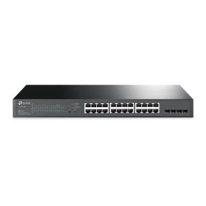 TL-SG2428P Switch Smart Gigabit JetStream de 24 puertos PoE+ y 4 ranuras SFP