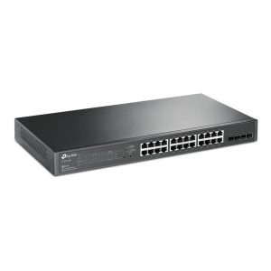 TL-SG2428P Switch Smart Gigabit JetStream de 24 puertos PoE+ y 4 ranuras SFP