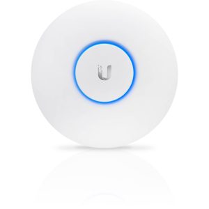 UAP_AC-PRO Access Point UniFi doble banda 802.11ac MIMO 3X3 para interior, PoE af/at, soporta 250 clientes, Hasta 1.3 Gbps PoE incluido