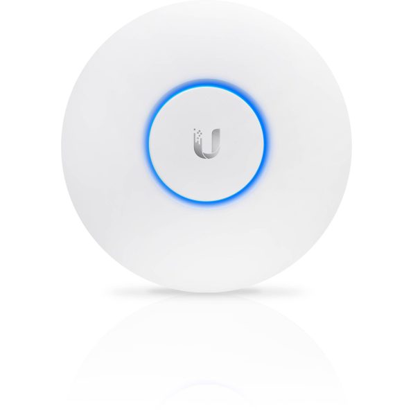 UAP_AC-PRO Access Point UniFi doble banda 802.11ac MIMO 3X3 para interior, PoE af/at, soporta 250 clientes, Hasta 1.3 Gbps PoE incluido