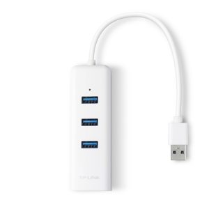 Tp-link UE330 Adaptador USB 2 en 1 con Hub de 3 Puertos USB 3.0 y Adaptador Ethernet Gigabit