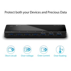 UH 700 HUB USB 3.0 7 PUERTOS CON ALIMENTACION EXTERNA