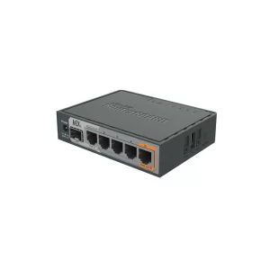 Router MikroTik RB760IGS con 5 Puertos Gigabit y 1 puerto SFP